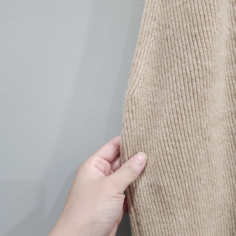 Aritzia Babaton Sydney Sweater Vest Camel Beige - Picture 3 of 5